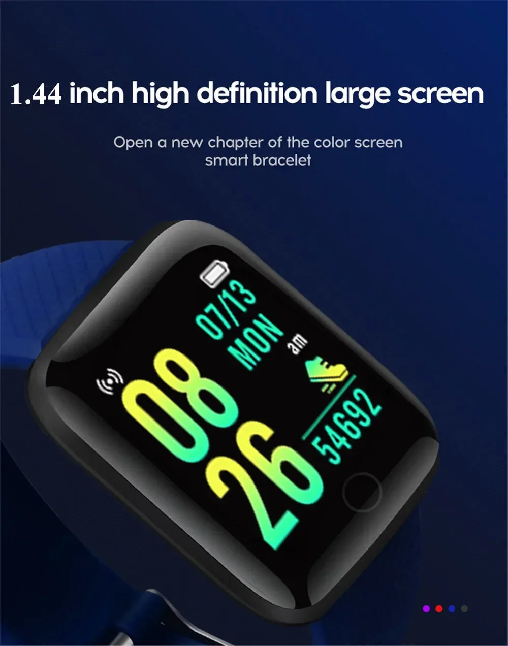 116plus Smart Watch Men Women Bluetooth Connected Phone Music Fitness Multifunctional Sports Bracelet Sleep Monitor Smartwatchs